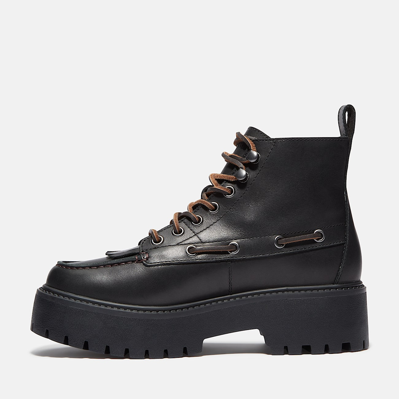 Women’s Stone Street Platform Kiltie Boot - 6