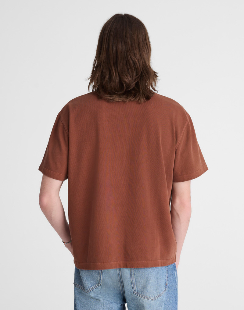 Madewell Short-Sleeve Compact-Knit Polo outlook