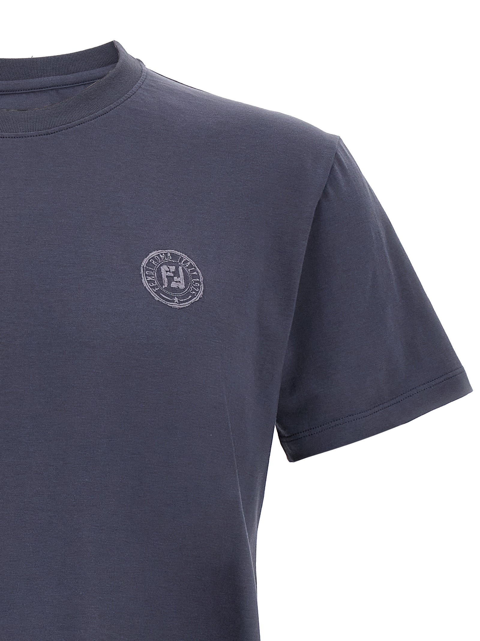 Postcards T-Shirt Blue - 3