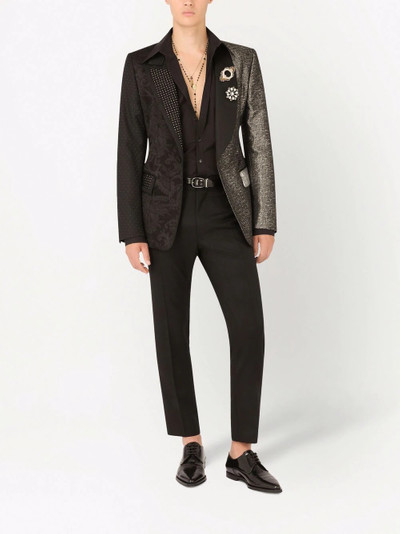 Dolce & Gabbana tailored stretch-wool trousers outlook