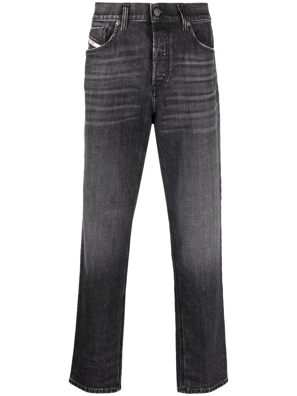 D-Fining tapered whisker jeans - 1