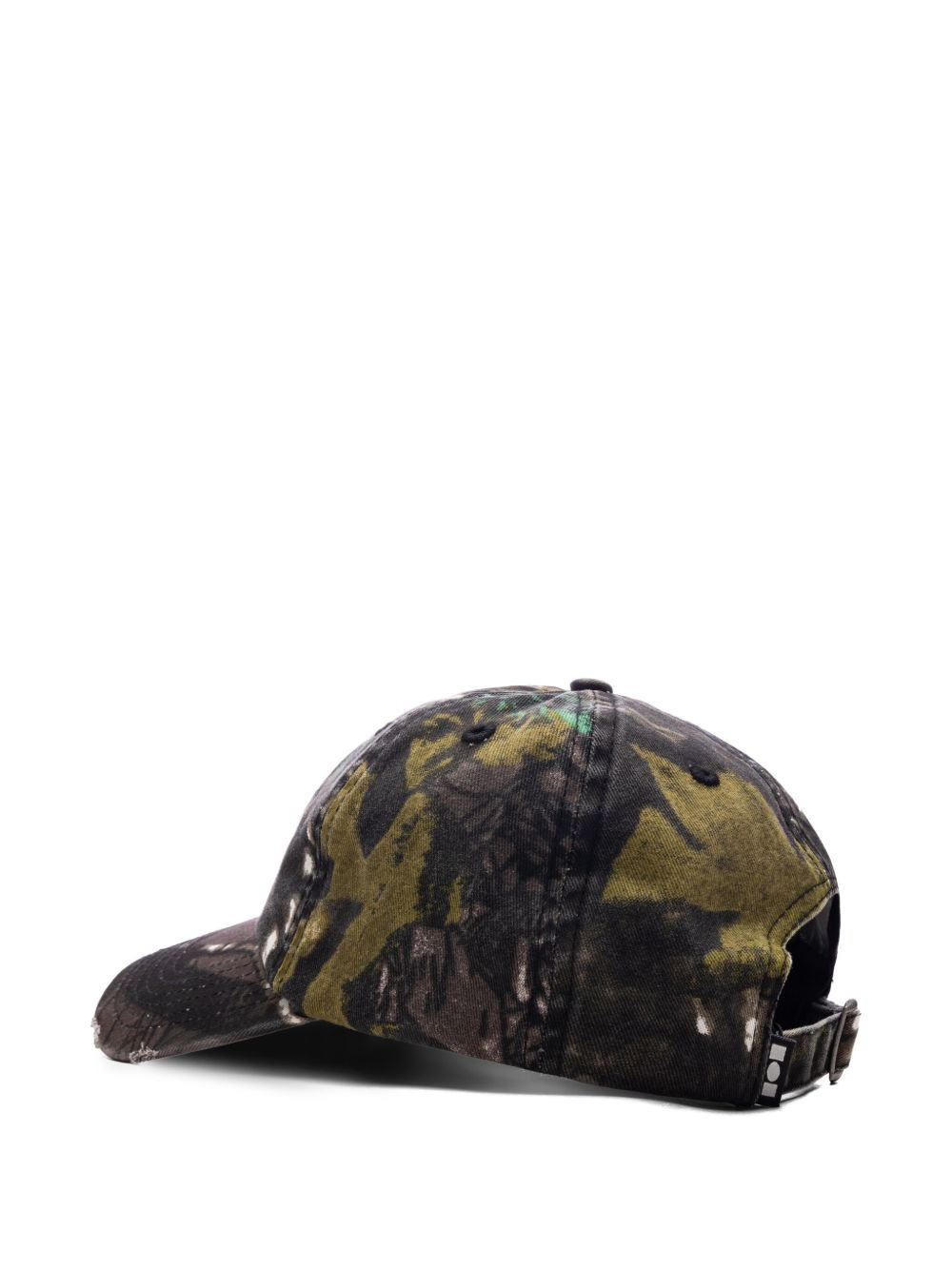 camouflage-print baseball cap - 3