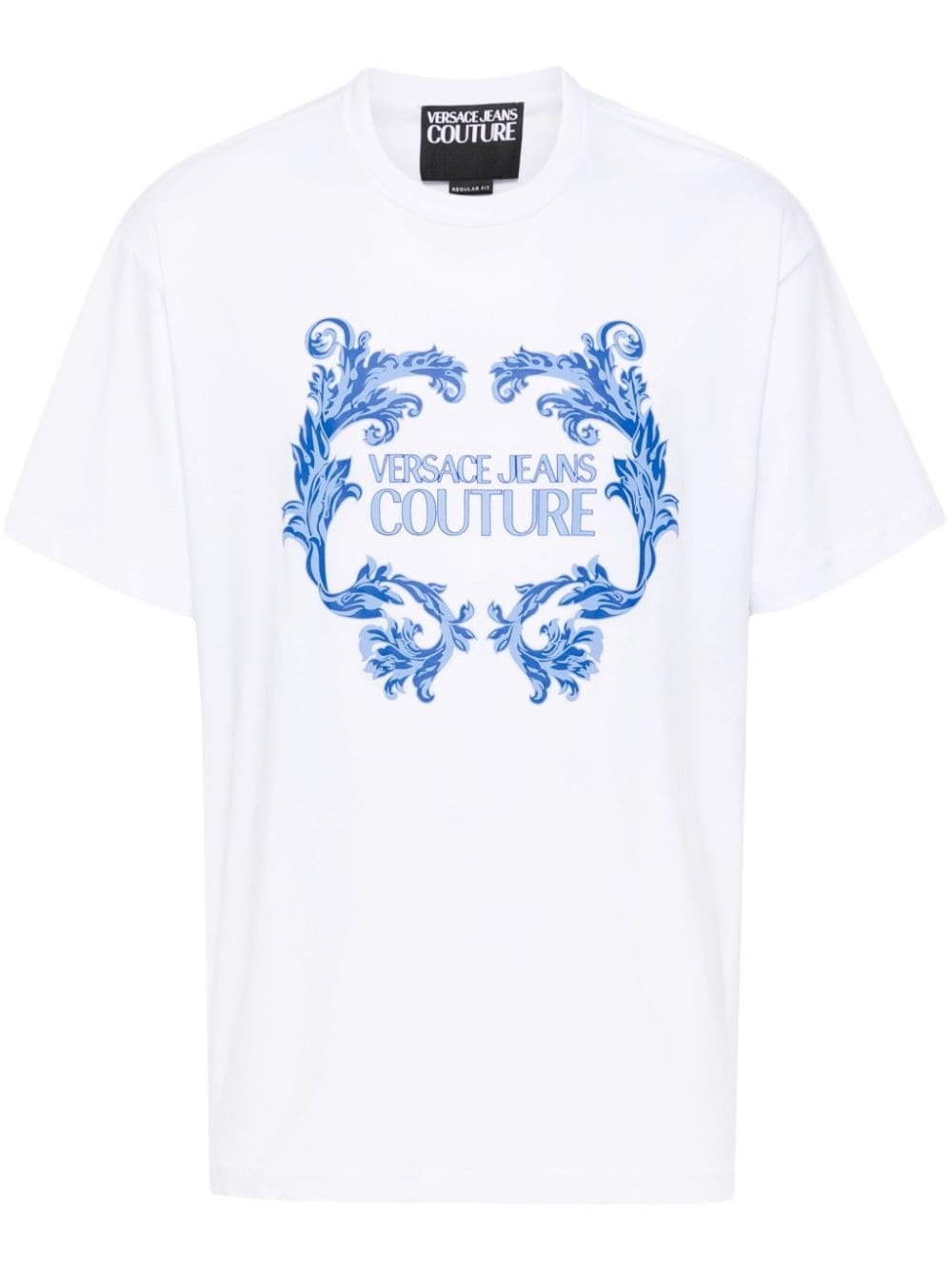logo-print cotton T-shirt - 1
