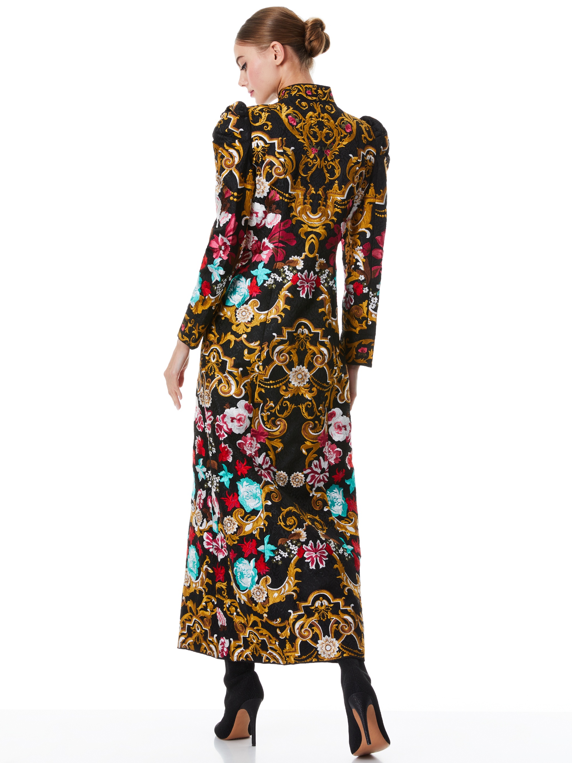 THOMAS EMBROIDERED MAXI COAT - 3