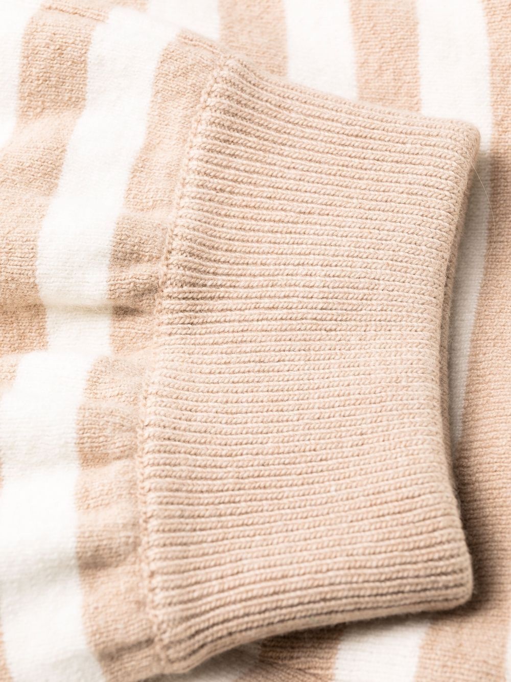 Mariner striped cashmere sweatpants - 7