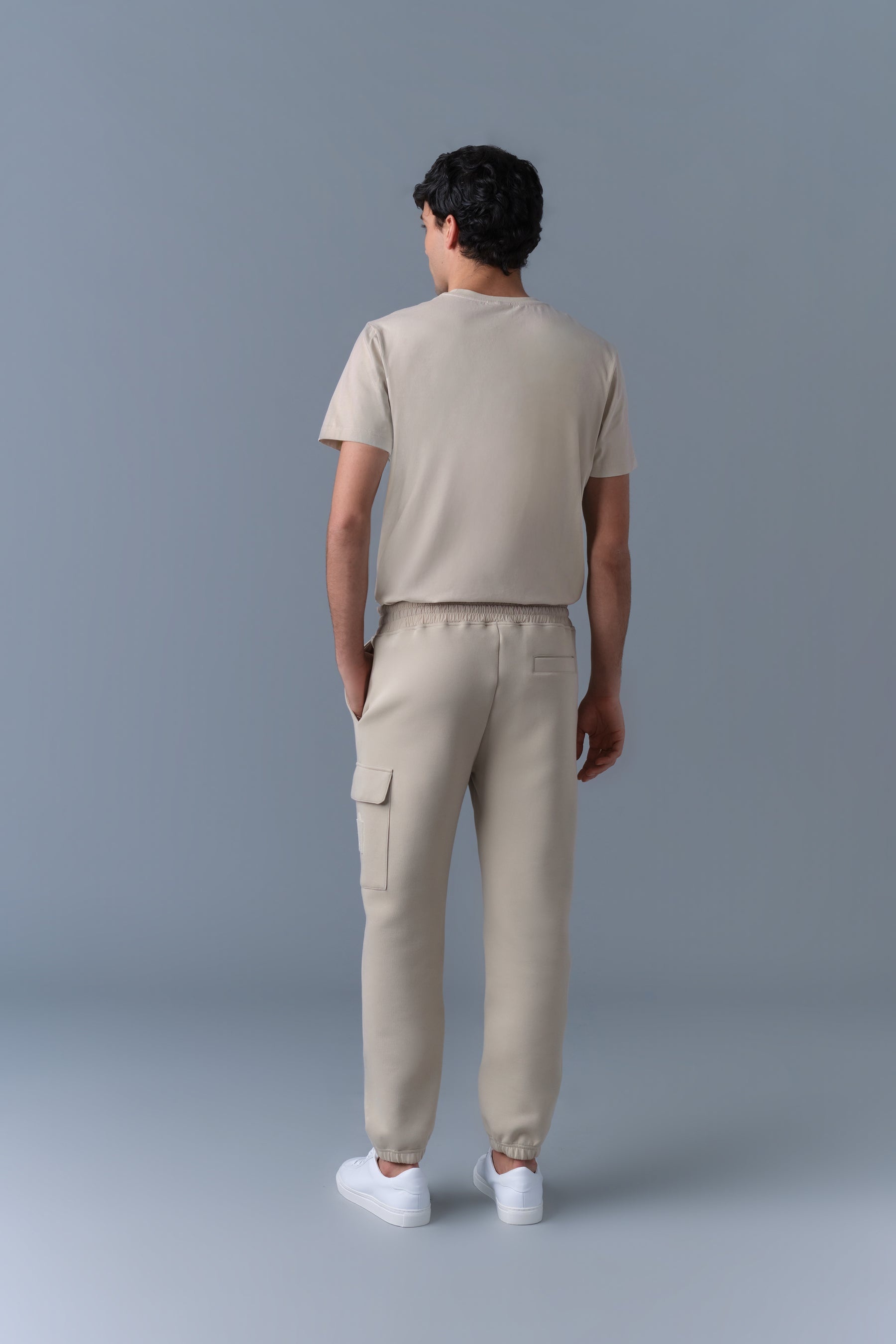 MARVIN Double face jersey sweatpants - 4