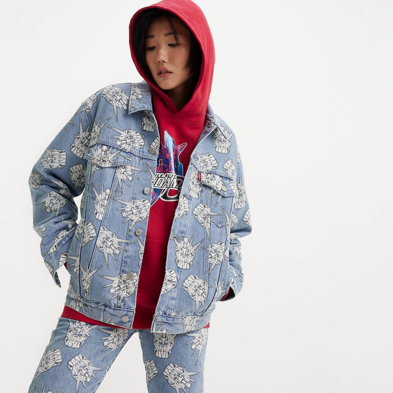 Levi's LEVI'S® X GUNDAM SEED RELAXED TRUCKER JACKET outlook