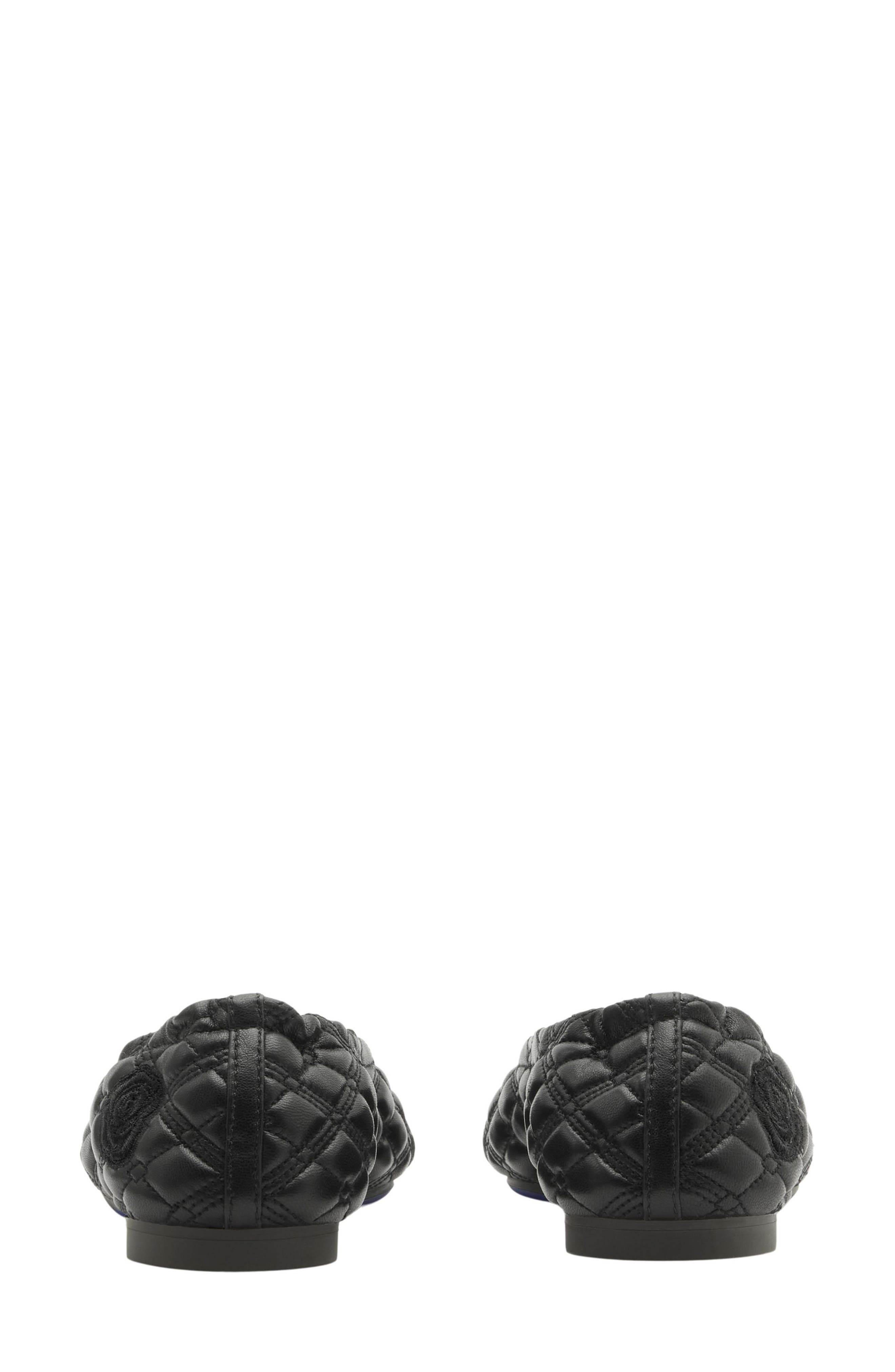 Sadler Embroidered Ballerina Flats - 2