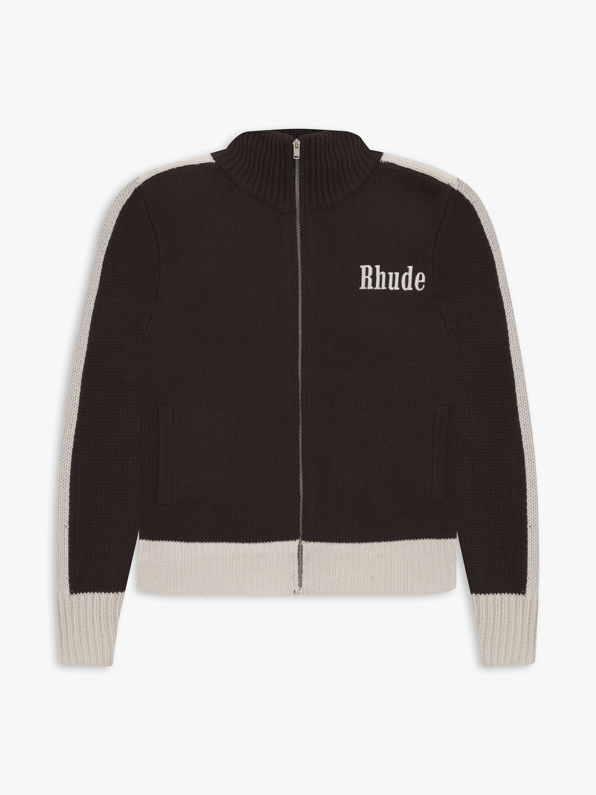 KNIT TRACK JACKET - 1