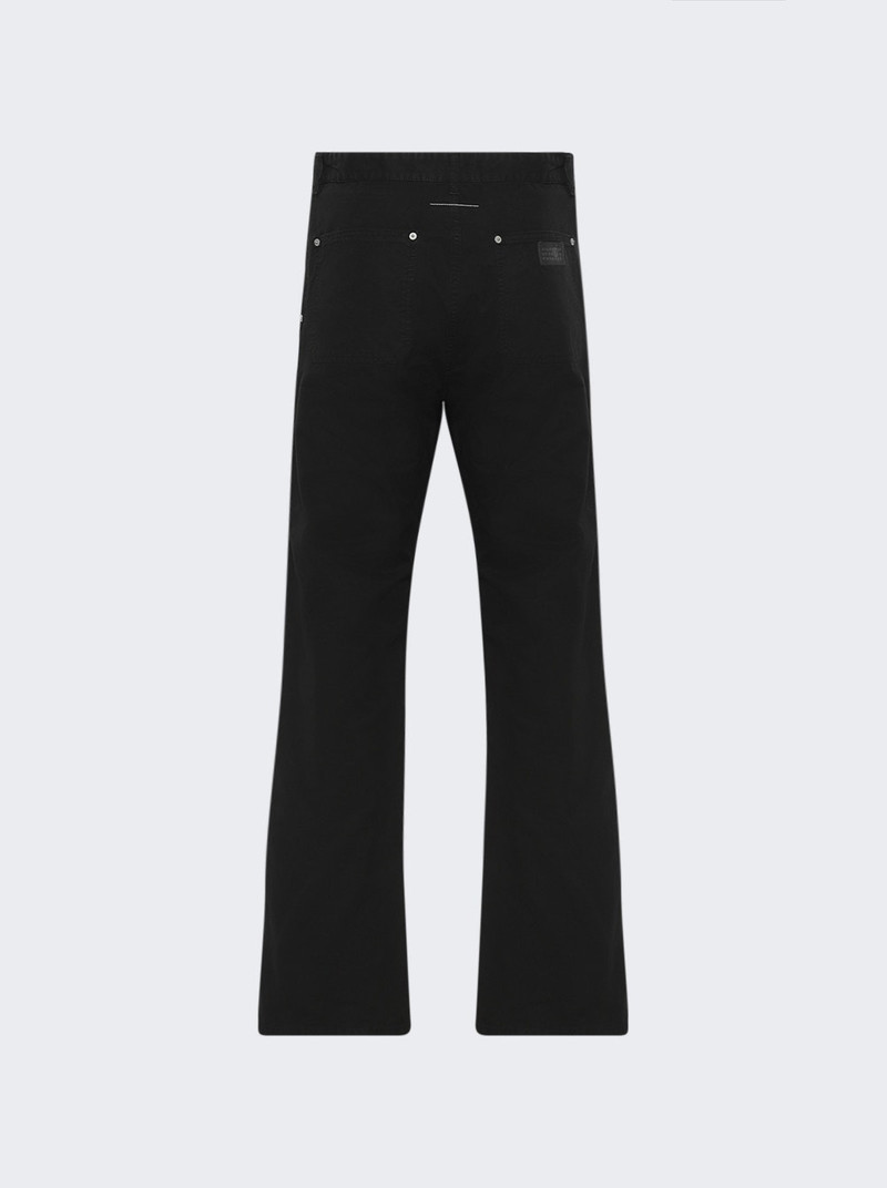 MM6 Maison Margiela Pants 5 Pockets Black outlook