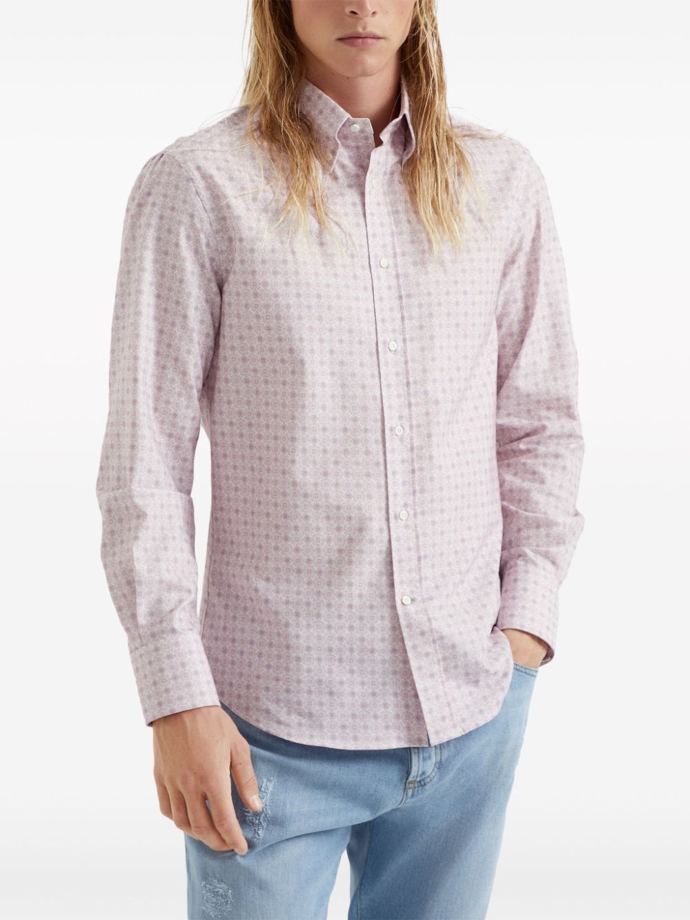 long-sleeve cotton shirt - 3