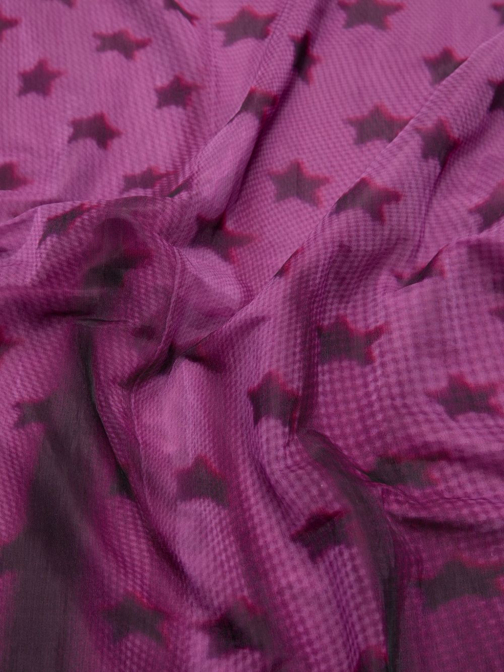 star-print jersey skirt - 5
