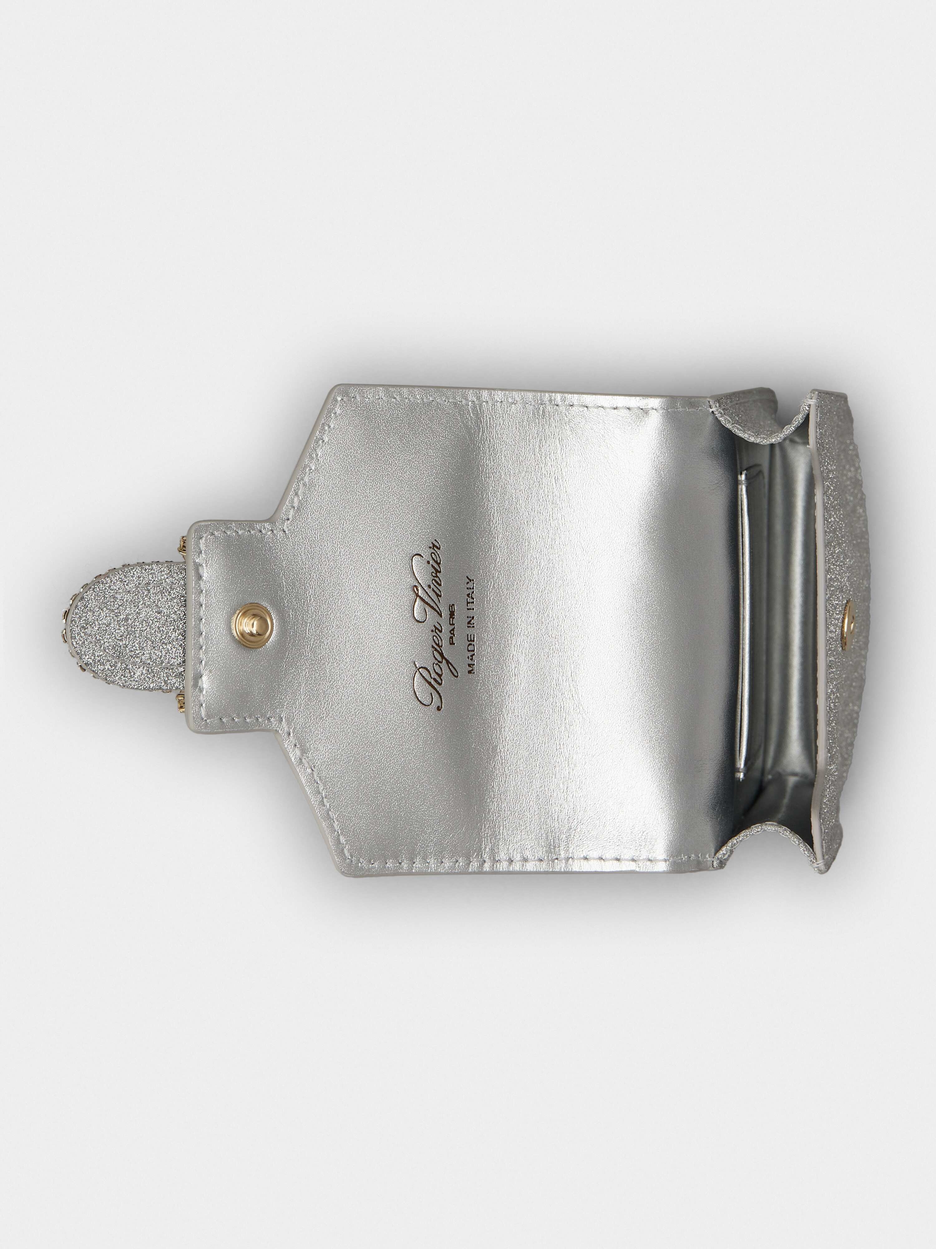 Miss Vivier Pocket Phone Holder in Fabric - 6