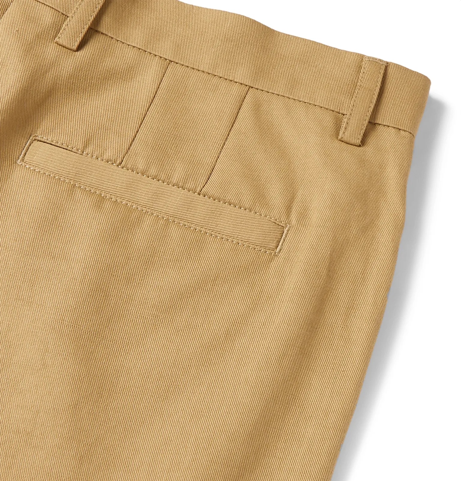 Raphael Slim-Fit Cotton and Linen-Blend Twill Chinos - 10