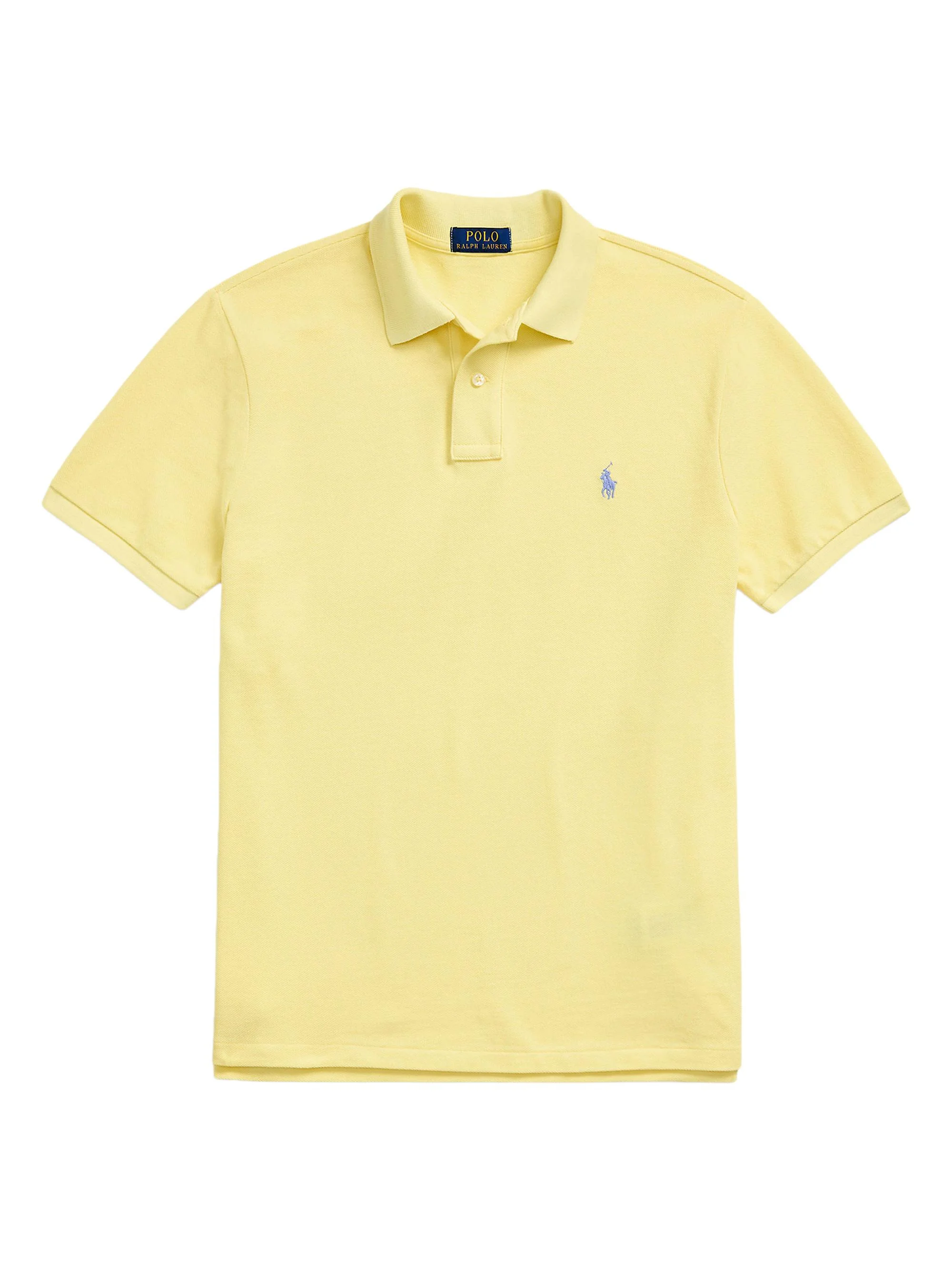 Men's Classic-Fit Mesh Polo Shirt - Resort Gold - 1