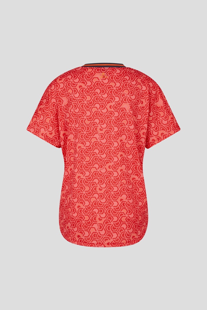 Dina Functional shirt in Apricot/Red - 6