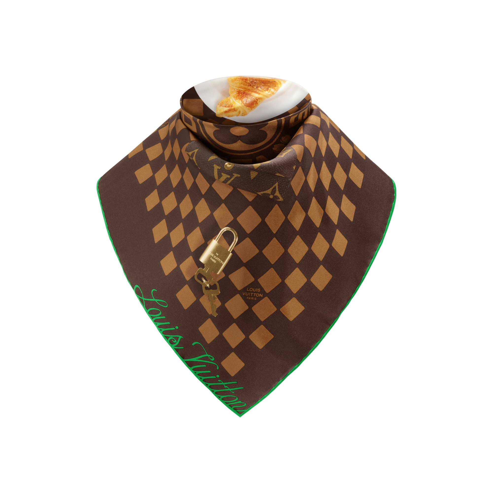 Parisian Breakfast Bandana - 2