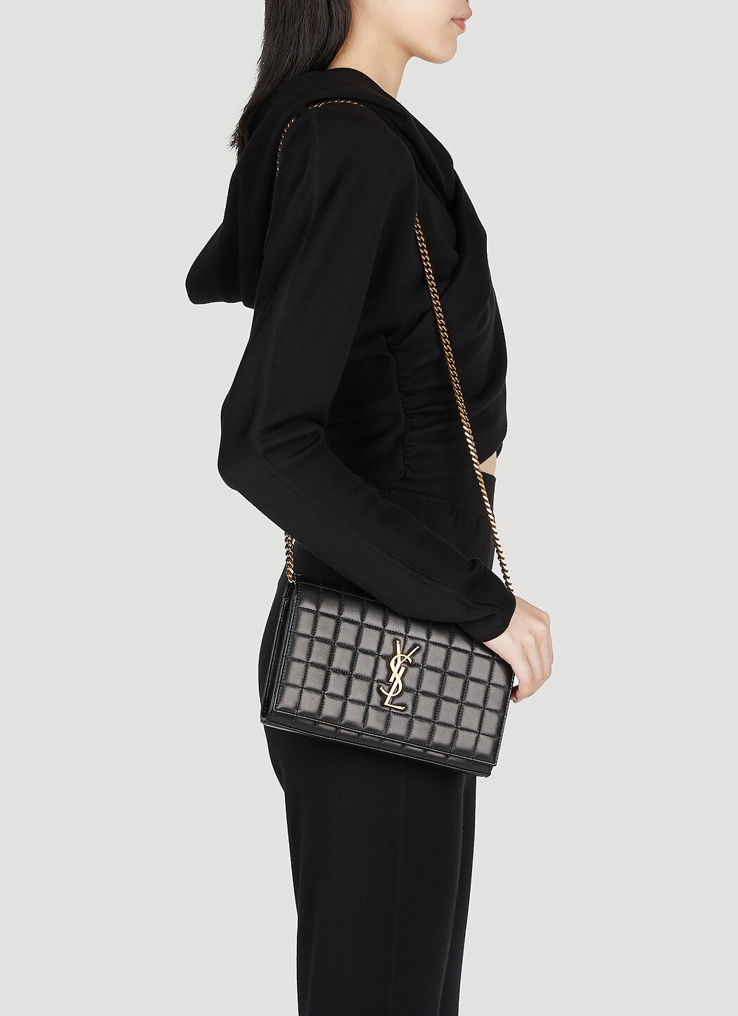 Cassandre Matelassé Carré Chain Wallet - 2