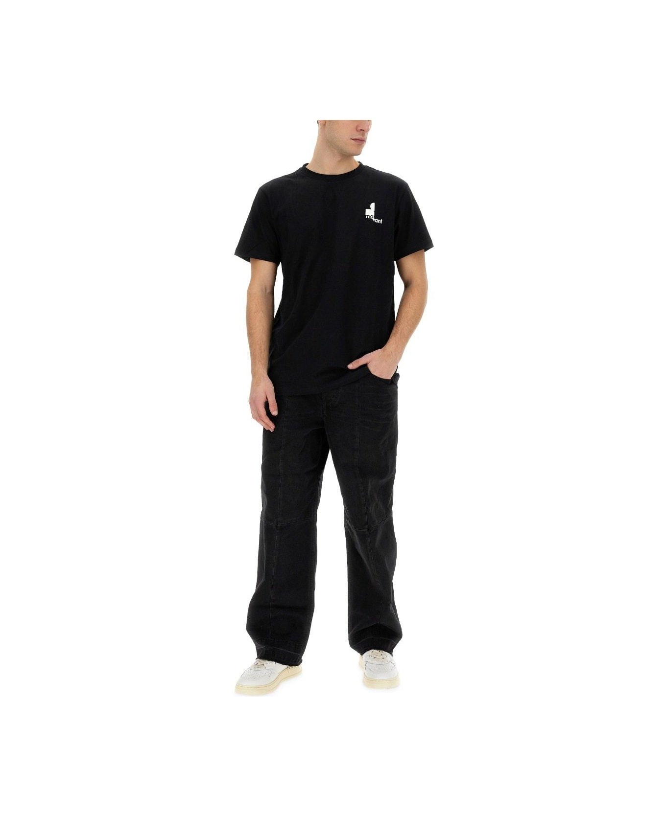 Logo-printed Crewneck T-shirt - 3