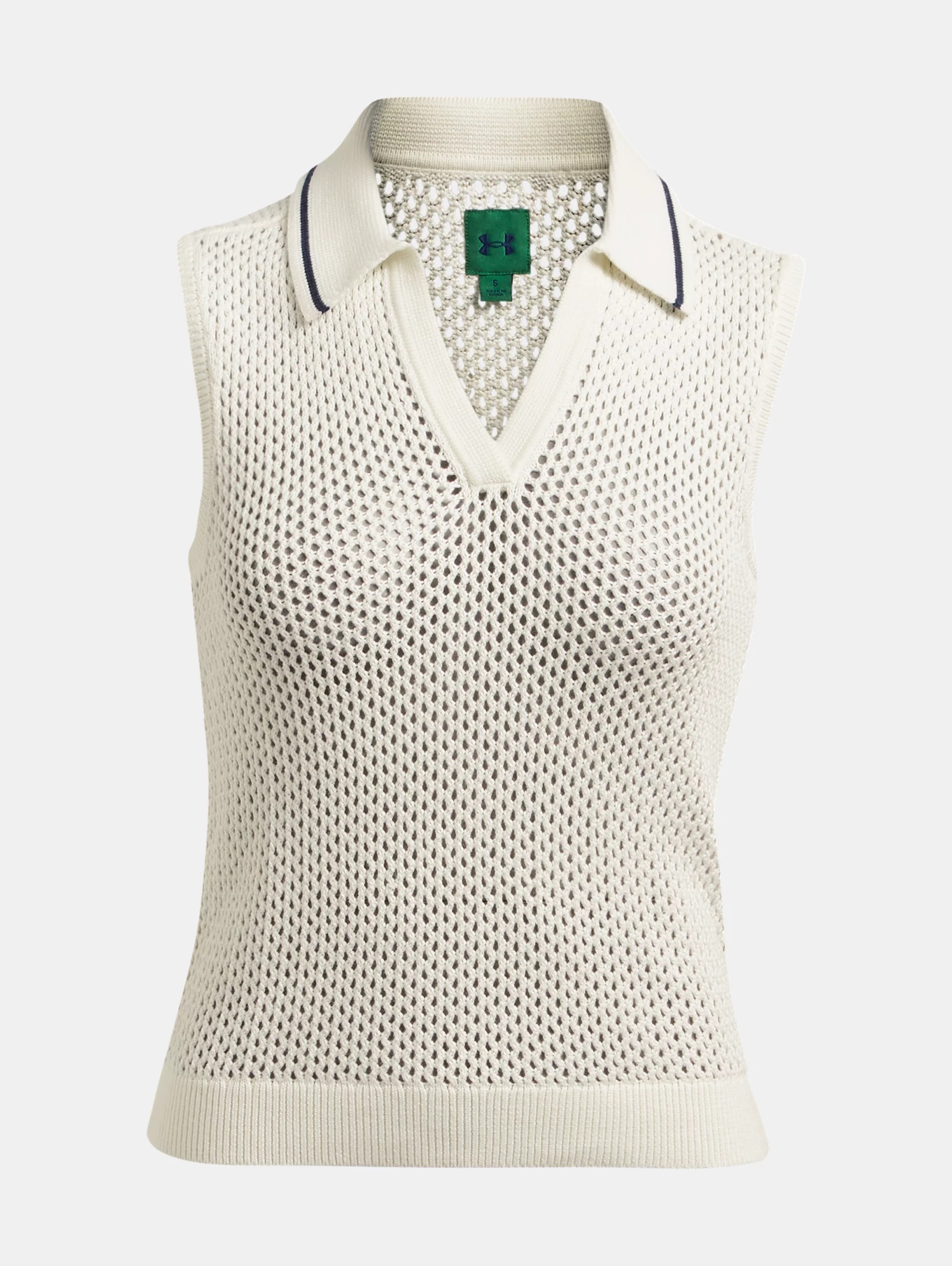 Women's UA Premier Sleeveless Sweater Polo - 1
