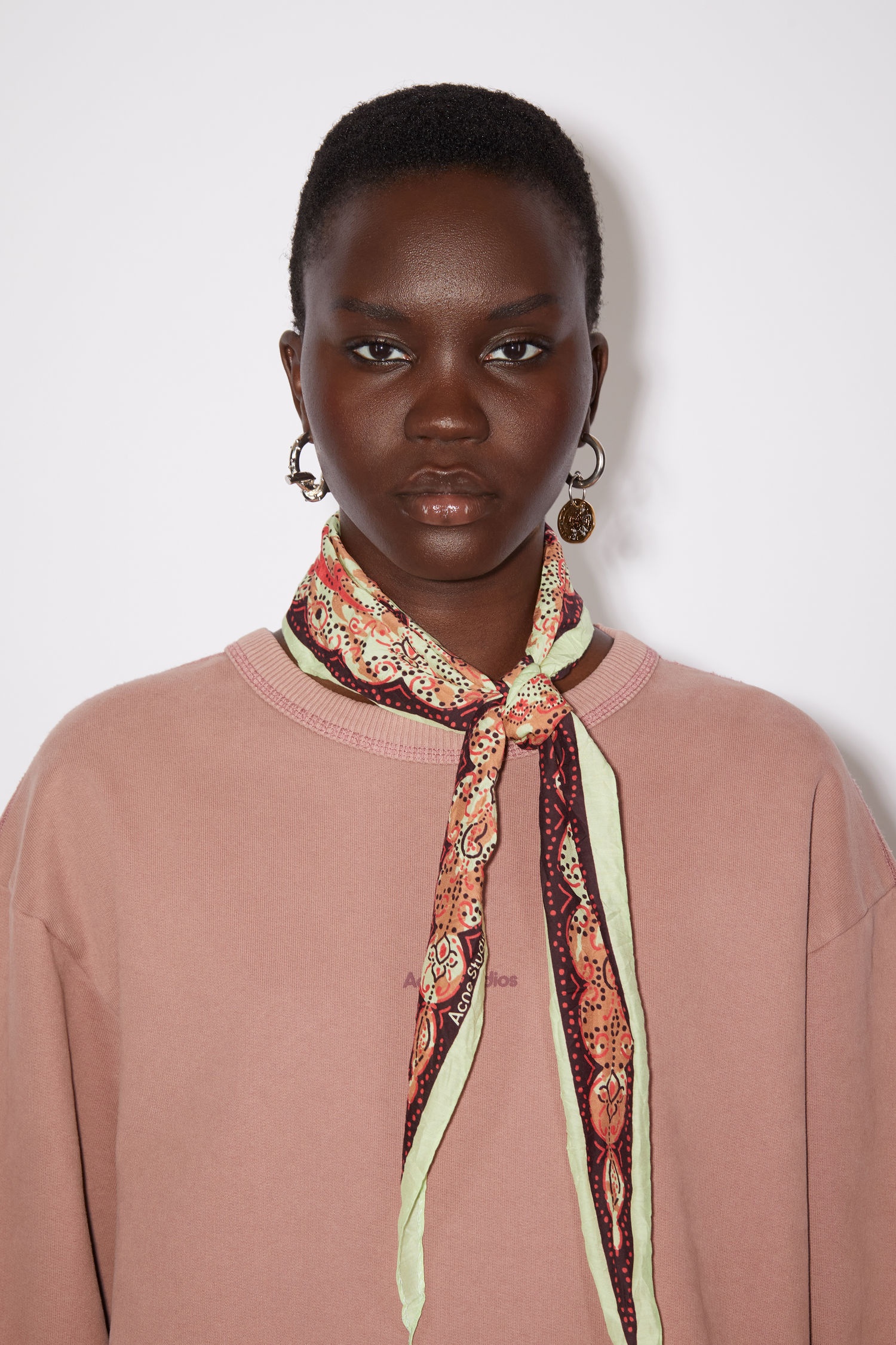 Foulard scarf - Pale green - 2