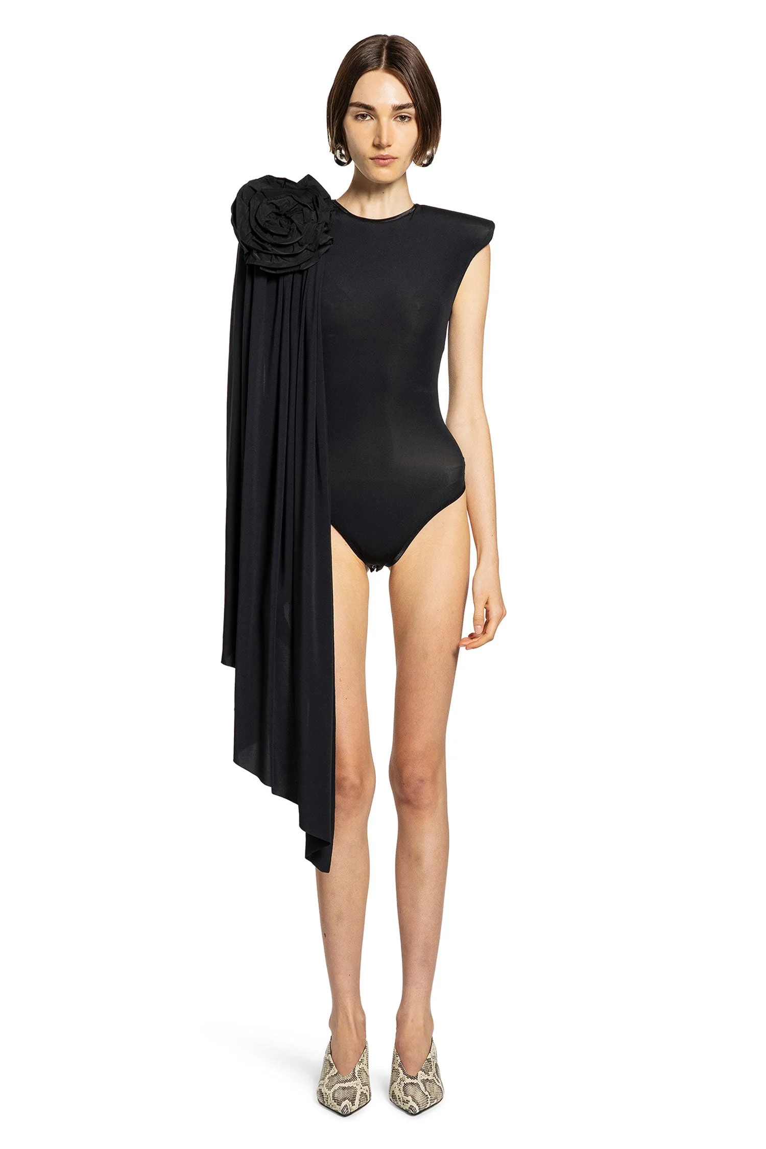 Vaquera Woman Black Bodysuits - 1