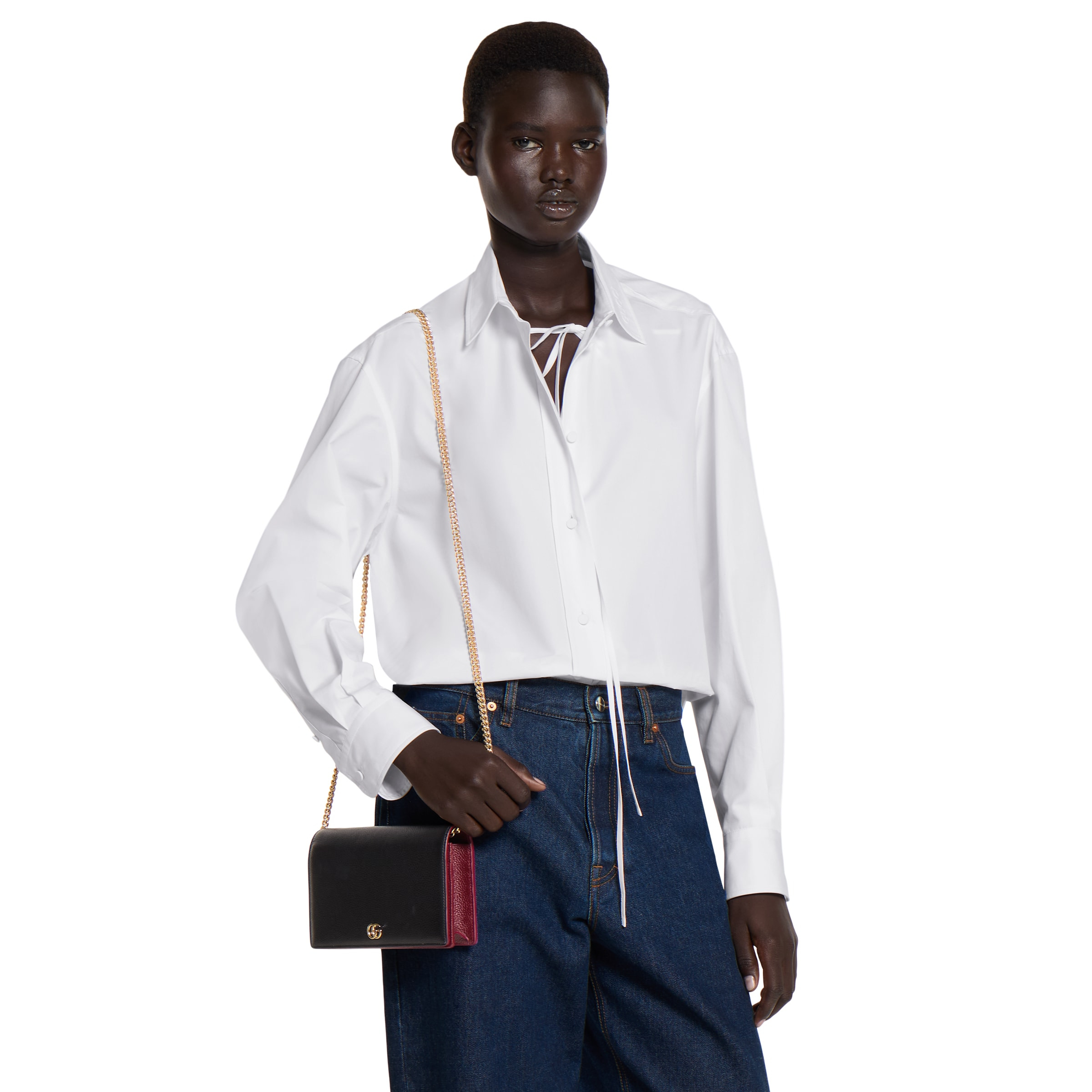 GG Marmont wallet on chain - 3