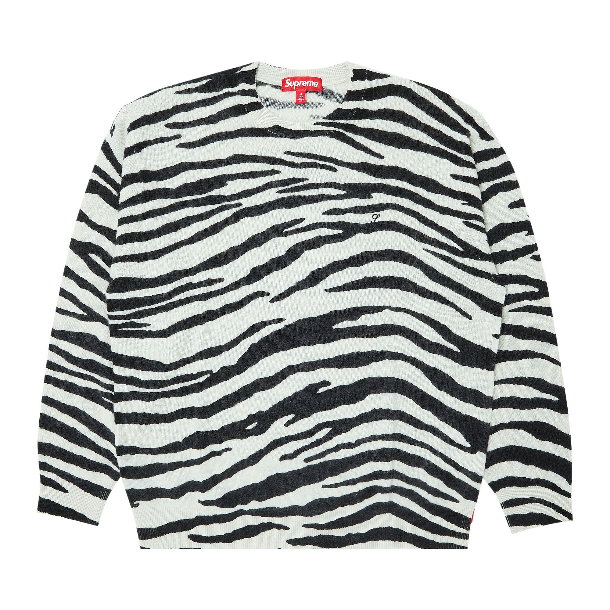 Supreme Cashmere Sweater 'Zebra' - 1