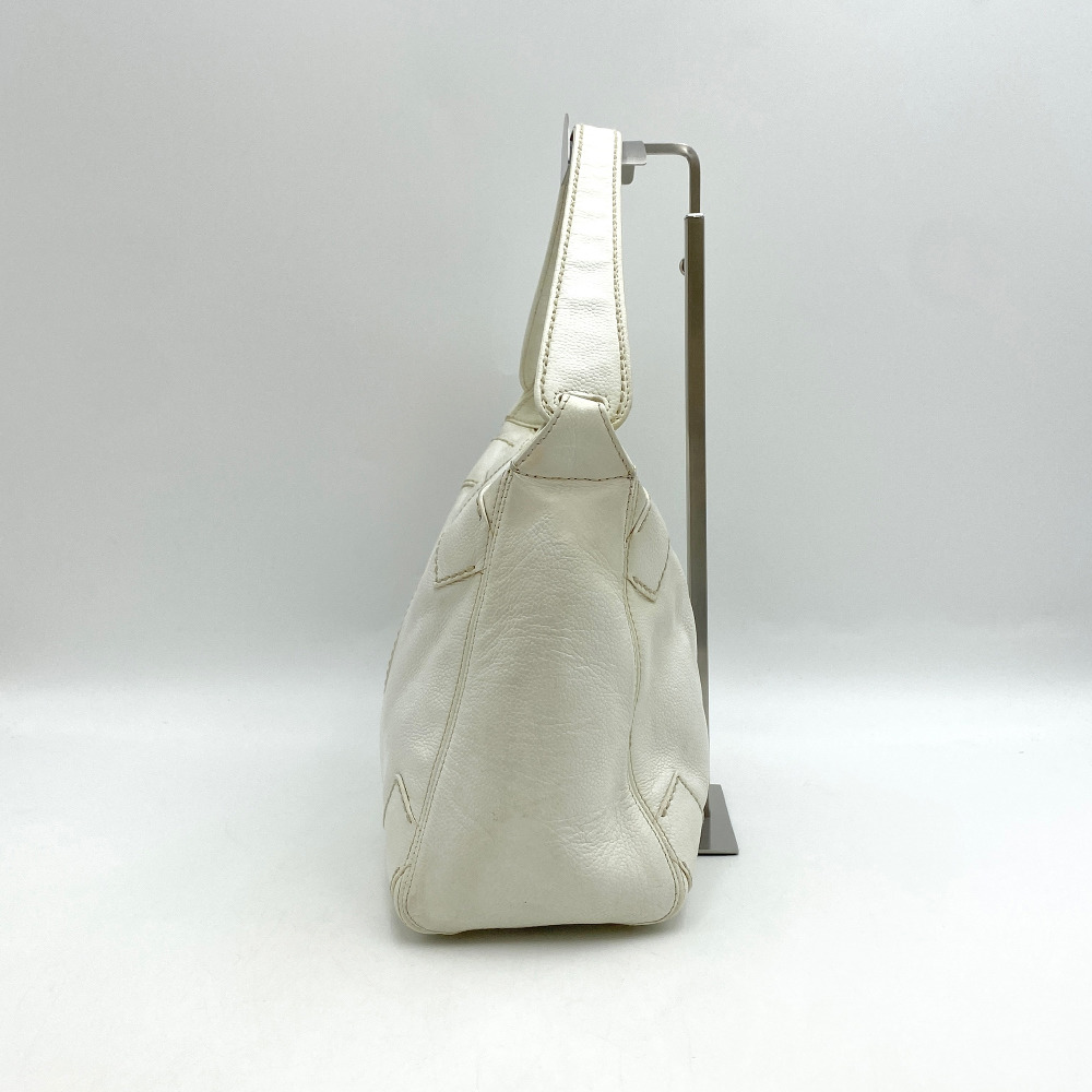 Chanel No.9 White Stitch CC Handbag - 2