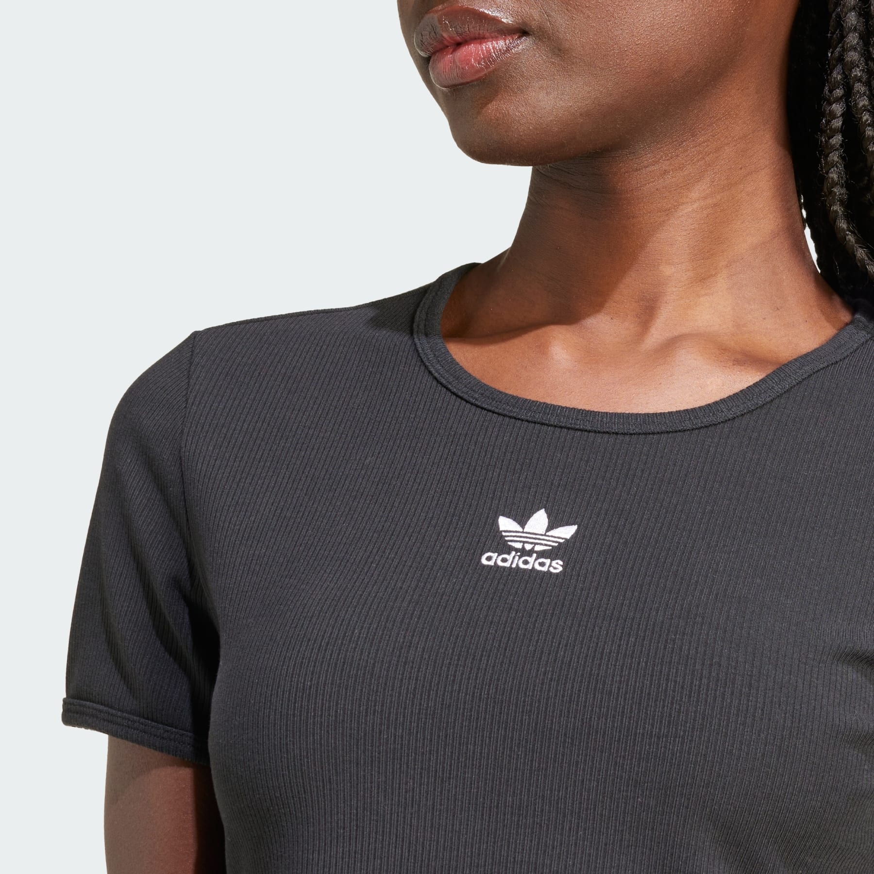 Essentials Ribbed Tee - 5