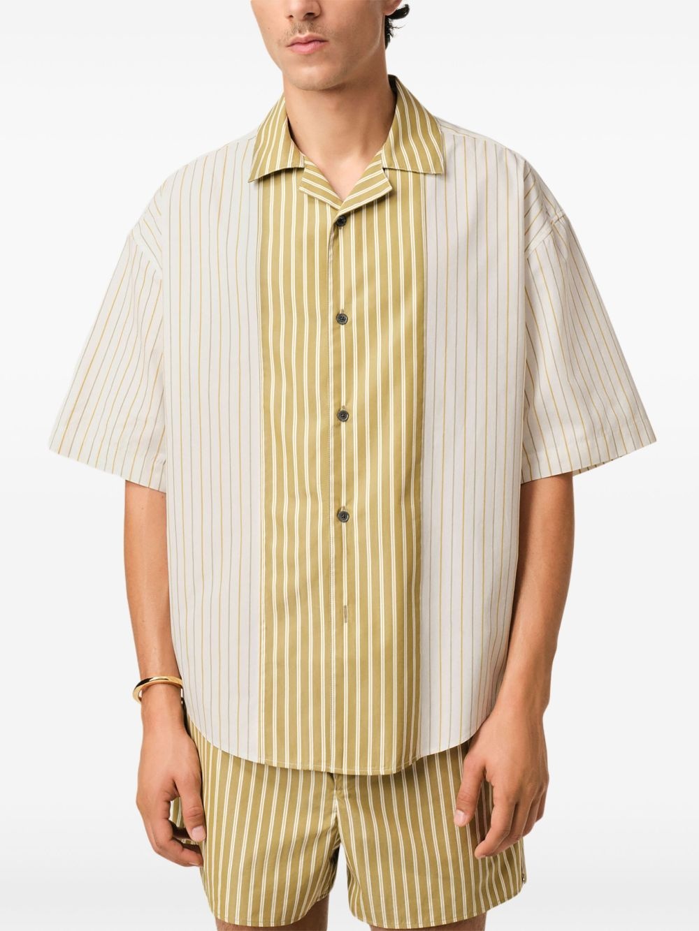 camp-collar shirt - 5