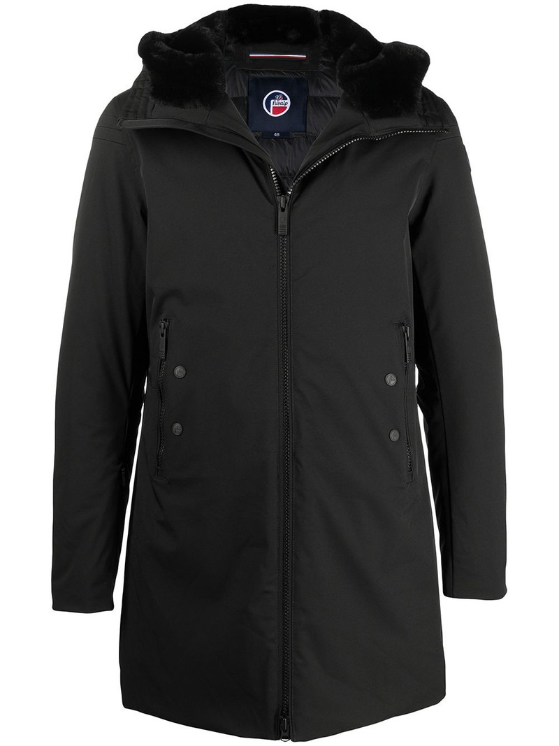 hooded padded coat 1