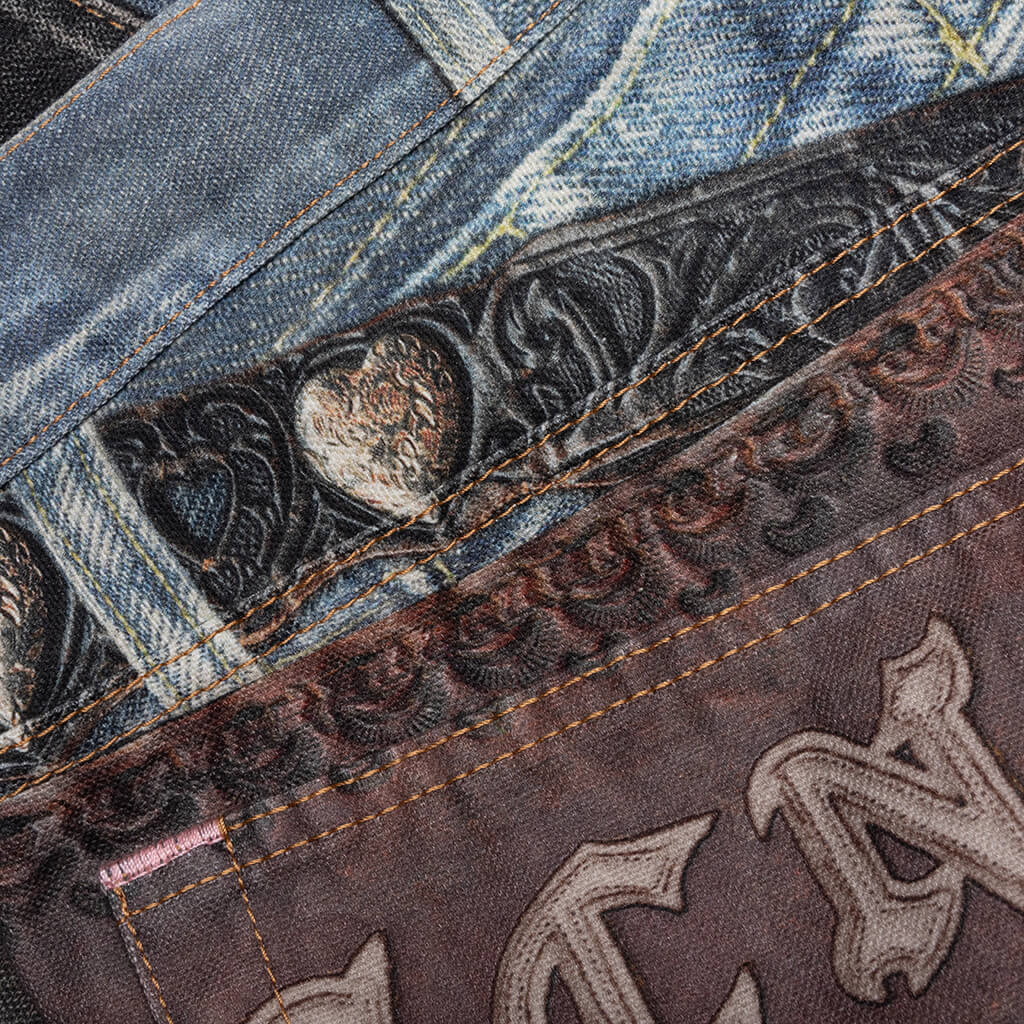 2010 REGULAR FIT JEANS - BLUE/BLACK - 5