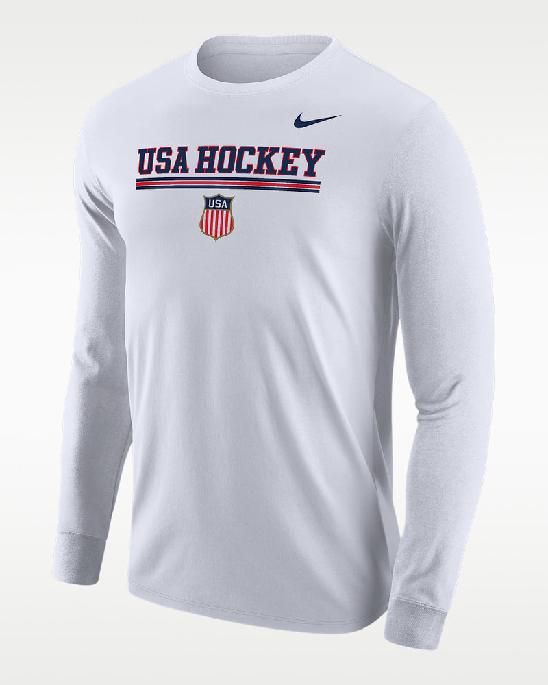 Nike Fanwear Men's Hockey Long-Sleeve T-Shirt 1