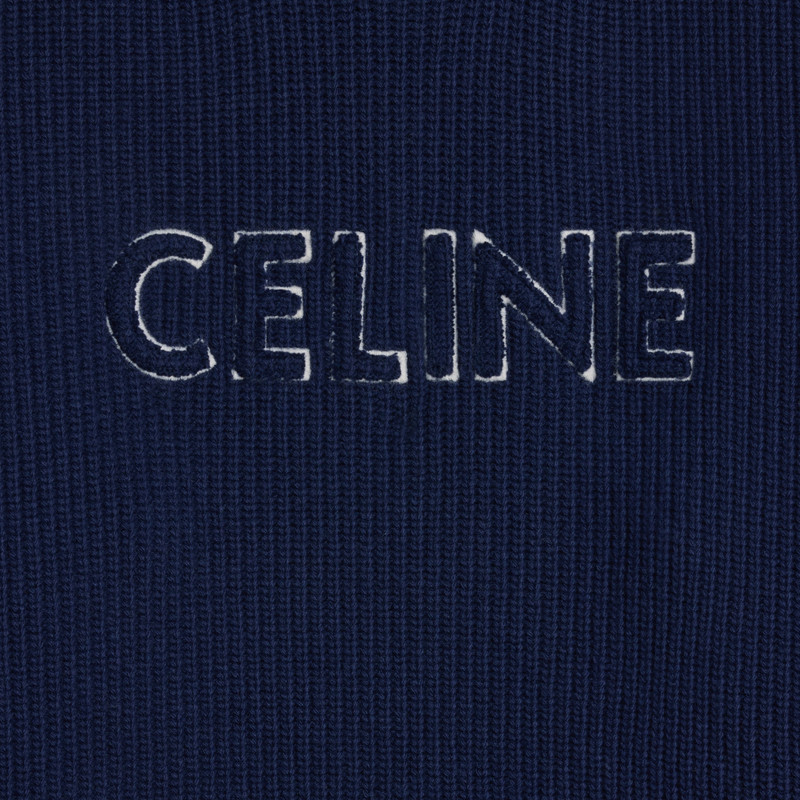 celine oversized crew neck sweater in wool 4