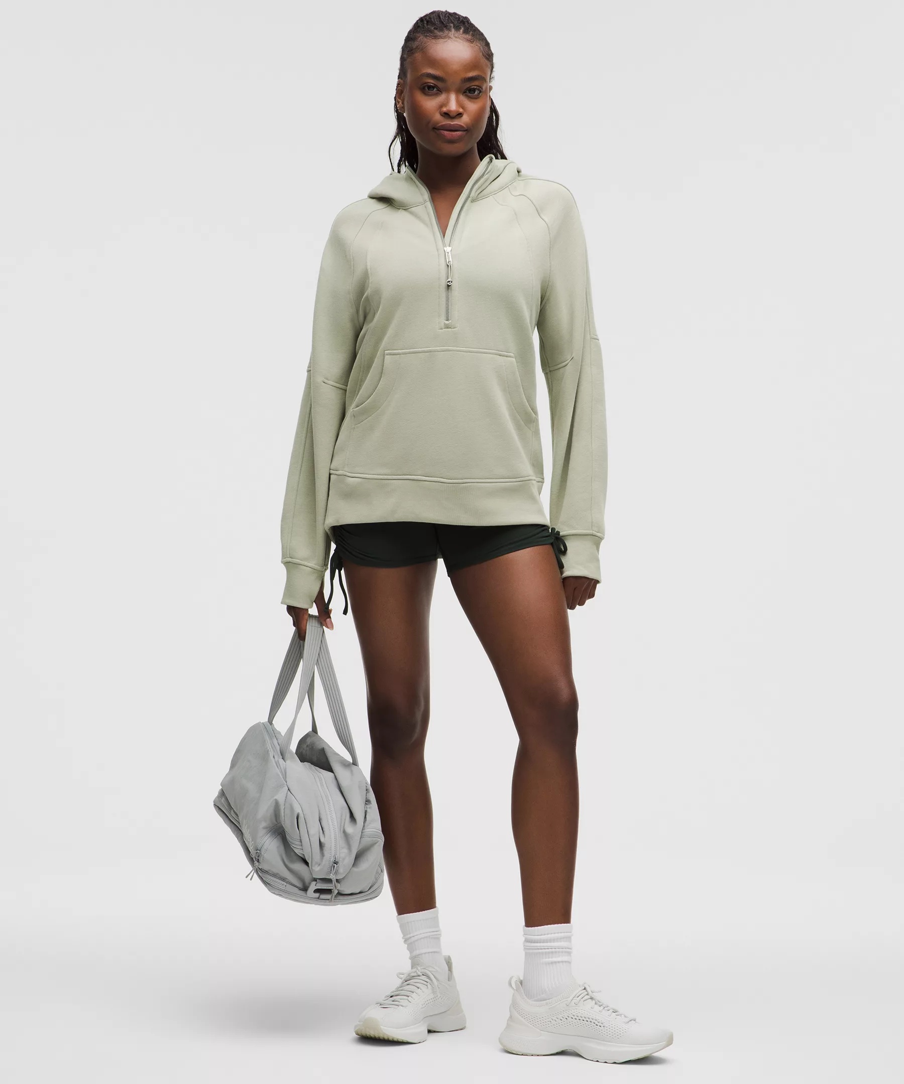 Scuba Oversized Half-Zip Hoodie *Long - 2