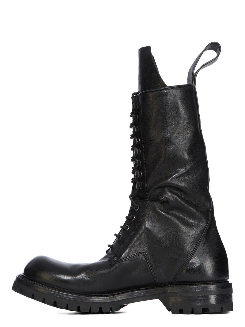 Rick Owens ARMY LACED BOOT outlook