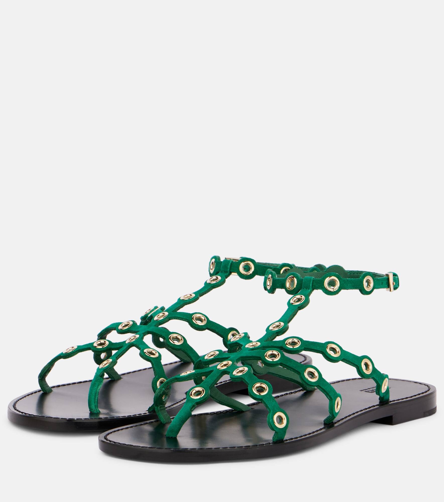 Emilio suede sandals - 4