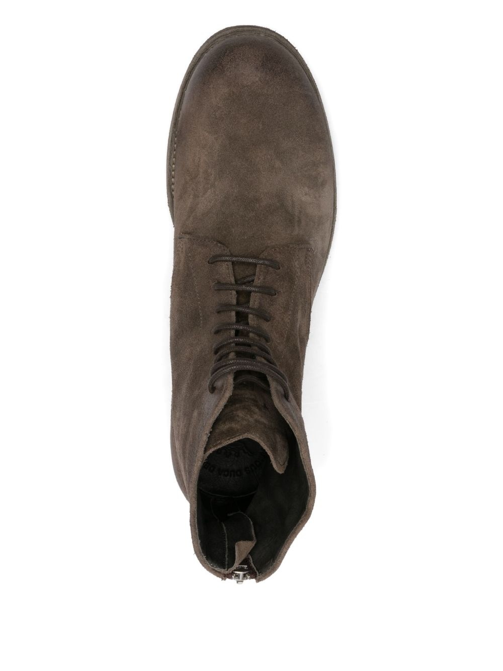lace-up zip-up boots - 4