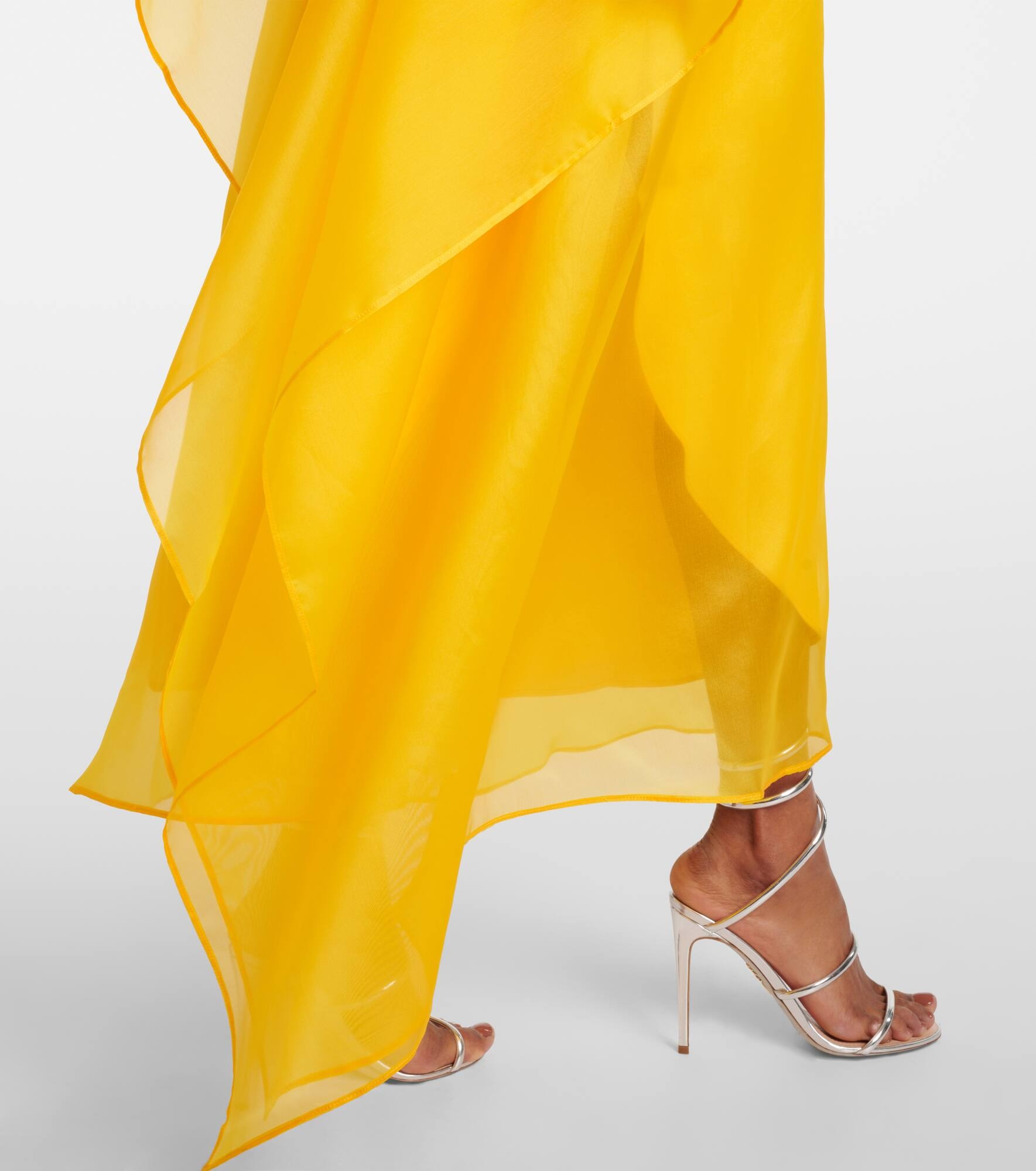 Betsy Fantasma silk cady kaftan - 6