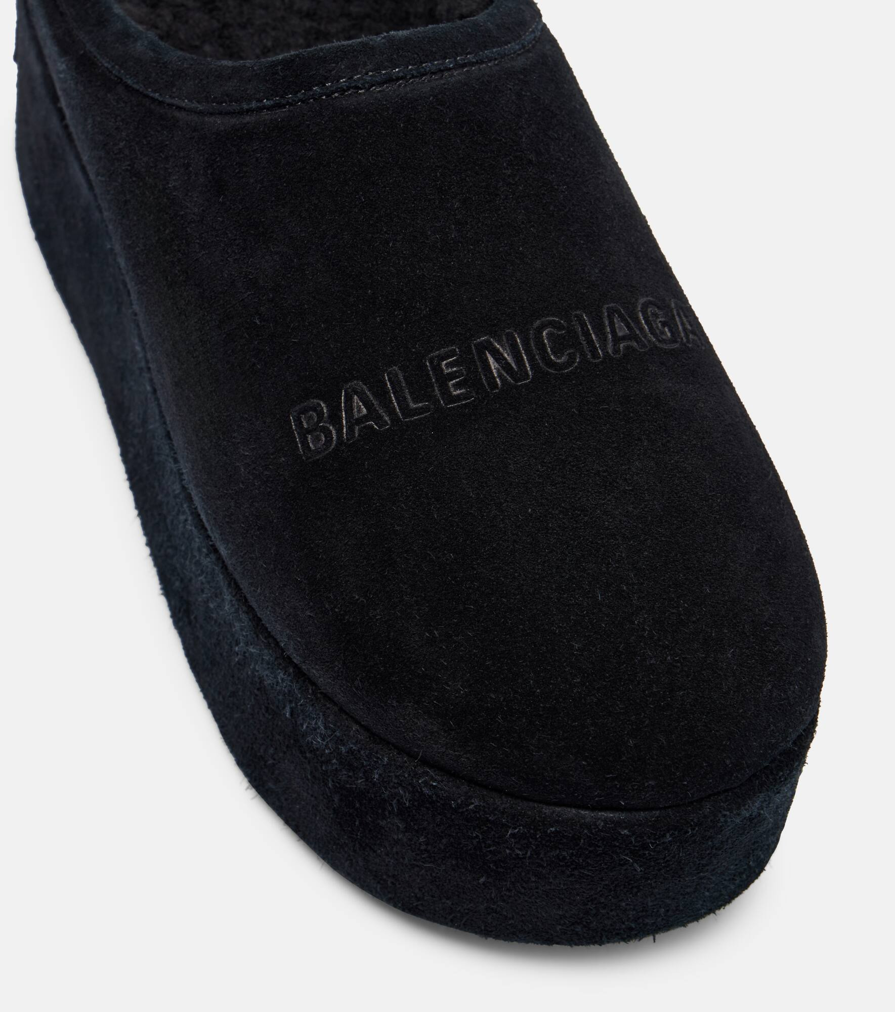Alaska suede platform mules - 5