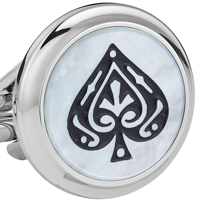 Montblanc Meisterstück Tribute to the Book Around the World in 80 Days Spade & Heart Cufflinks outlook