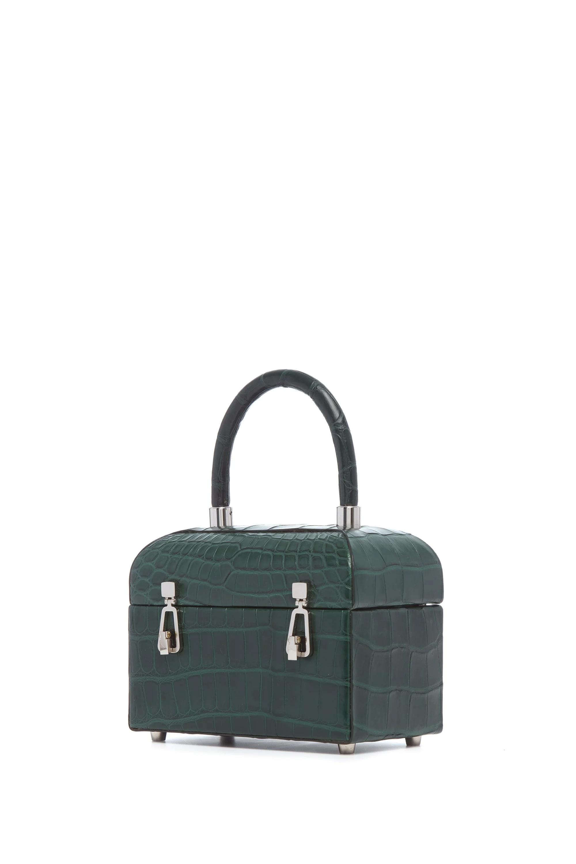 Patsy Bag in Green Crocodile Leather - 1