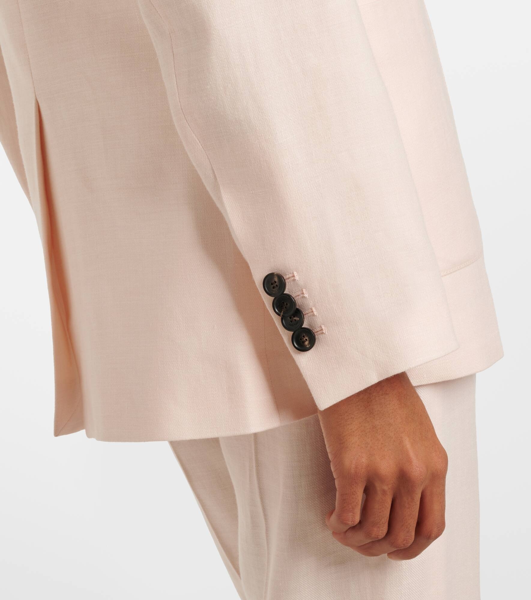 Genny linen and wool Batavia blazer - 5