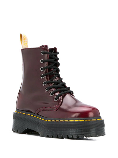 Dr. Martens leather lace-up boots outlook