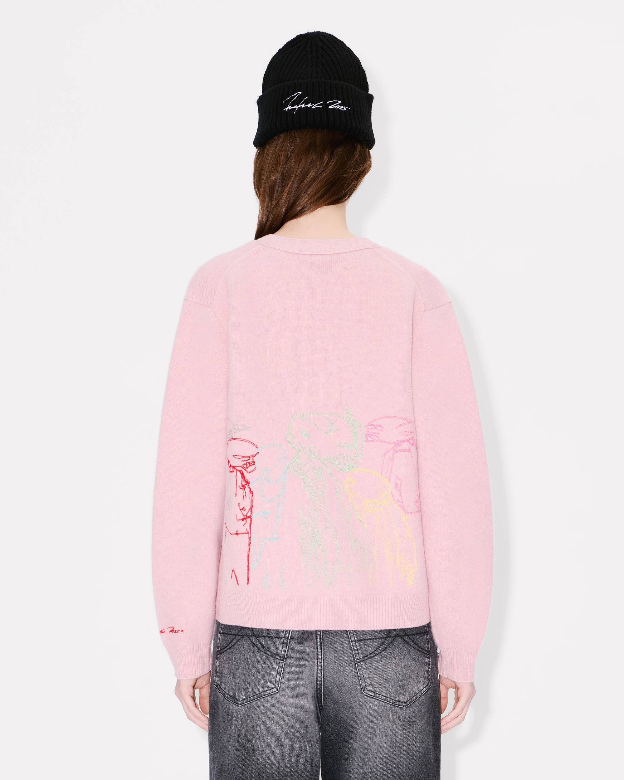 'Kenzo x Futura 2000' cardigan in wool - 4