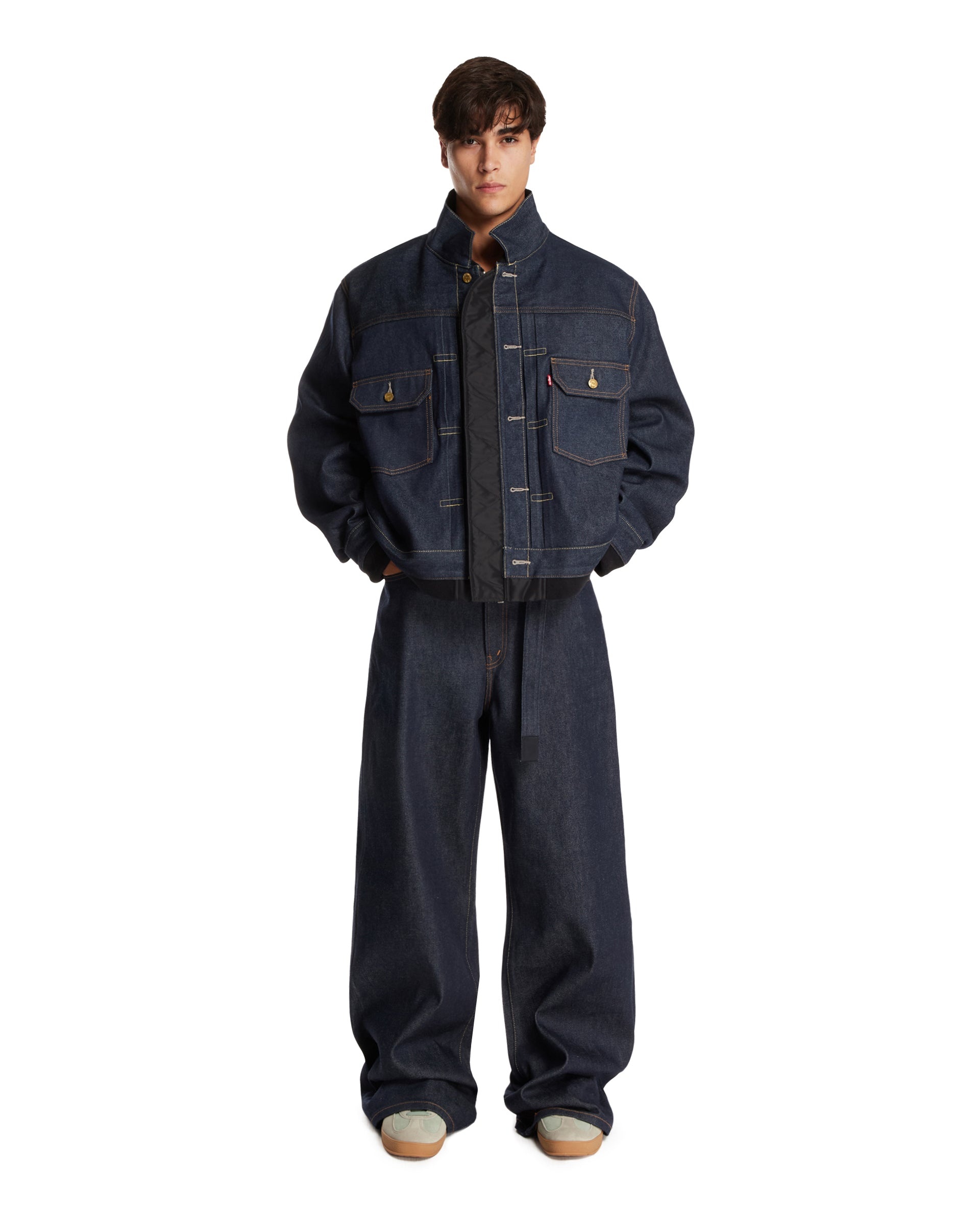Levi's x Sacai Blue Reversible Blouson - 2