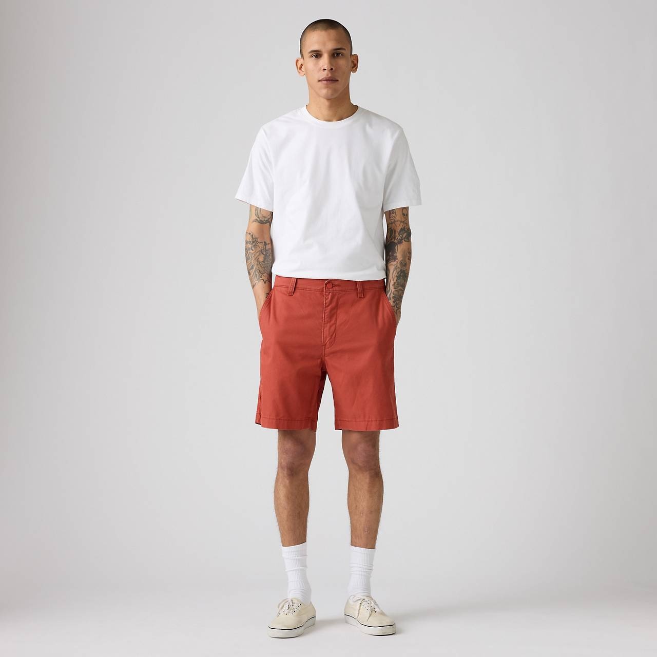 LEVI'S® XX CHINO AUTHENTIC RELAXED 8" LIGHTWEIGHT TWILL MEN'S SHORTS - 2