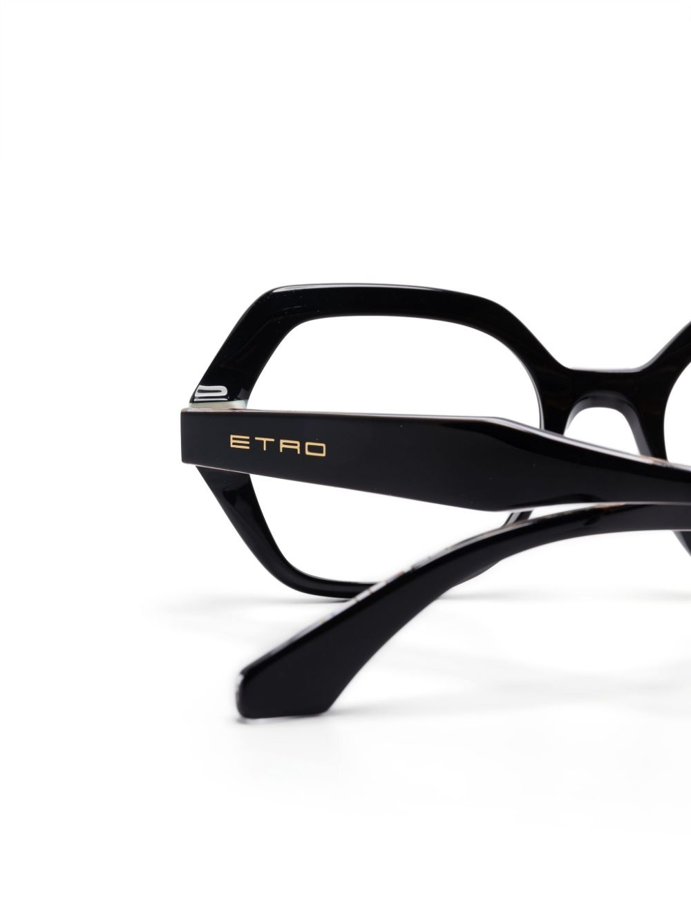 geometric-frame glasses - 3