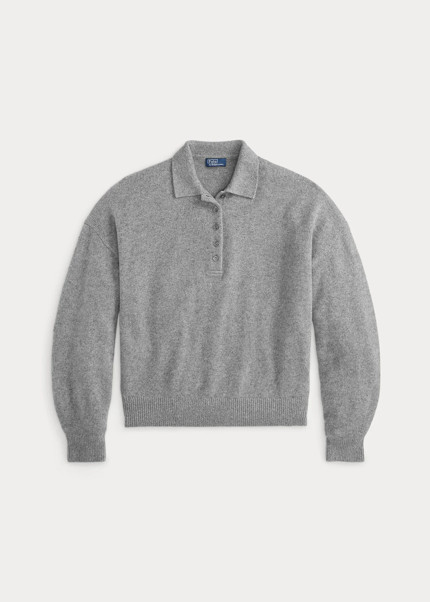 Polo-Collar Cashmere Sweater - 1